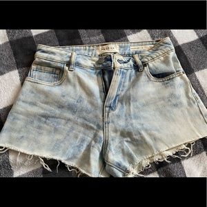 PacSun high rise shorts size 22